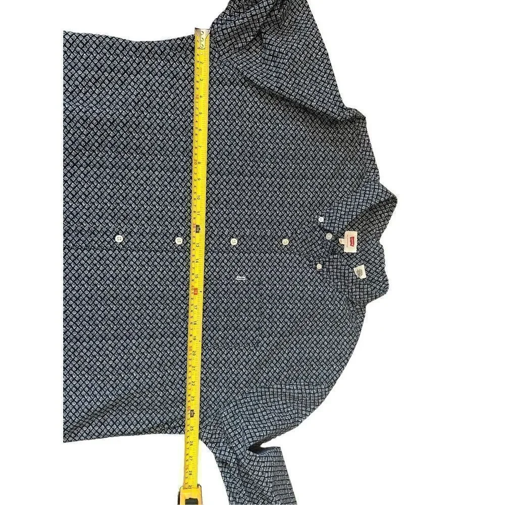 Levi’s Button Up‎ Men’s Long Sleeve Blue Shirt size XXL